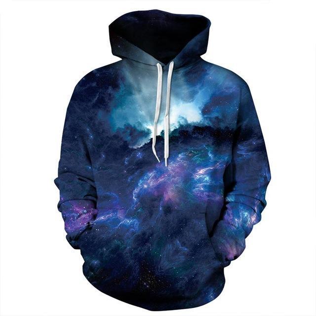 Deep Blue Galaxy Hoodie